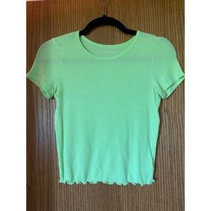 American Eagle Ribbed Tee